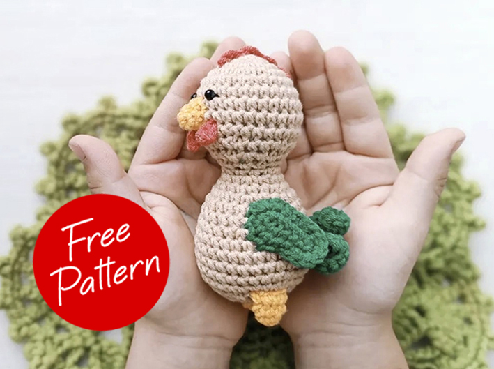 Amigurumi Cockerel Free Pattern AllFree 030424 1 1