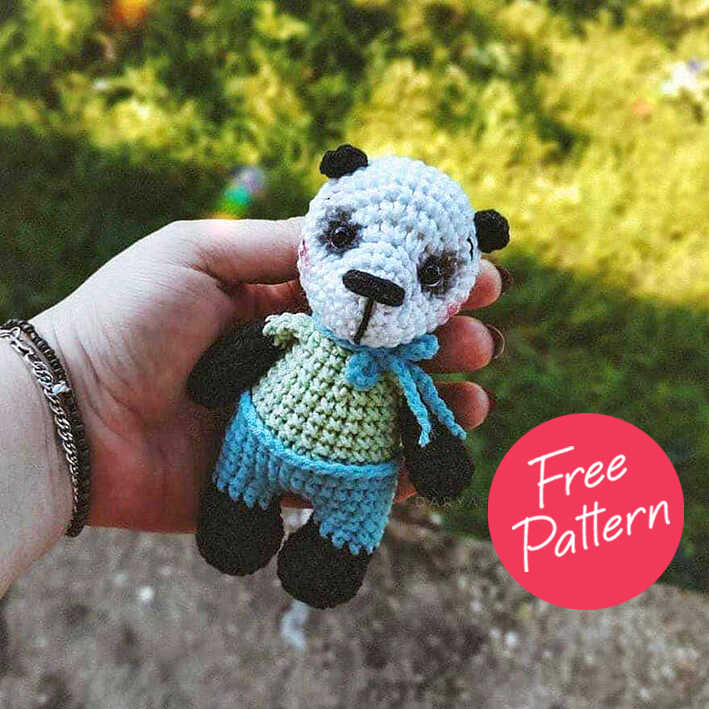 Amigurumi Panda AllFree 220723 11