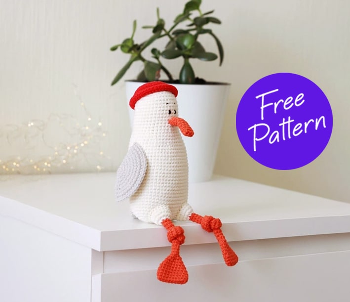 Amigurumi Seagull Free Pattern AllFree 091123 1 1