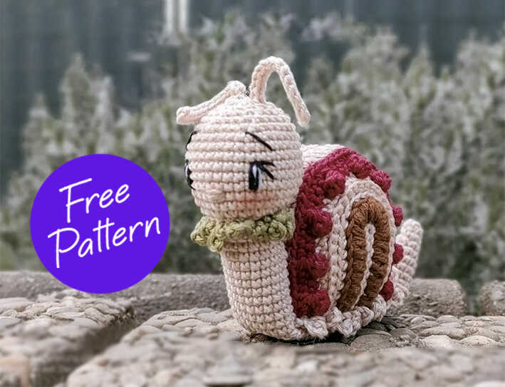 Amigurumi Snail Free Pattern AllFree 010424 1