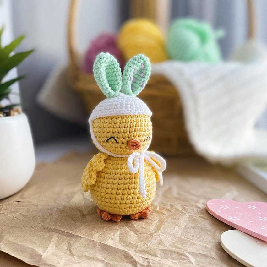 easter chick amigurumi optimized