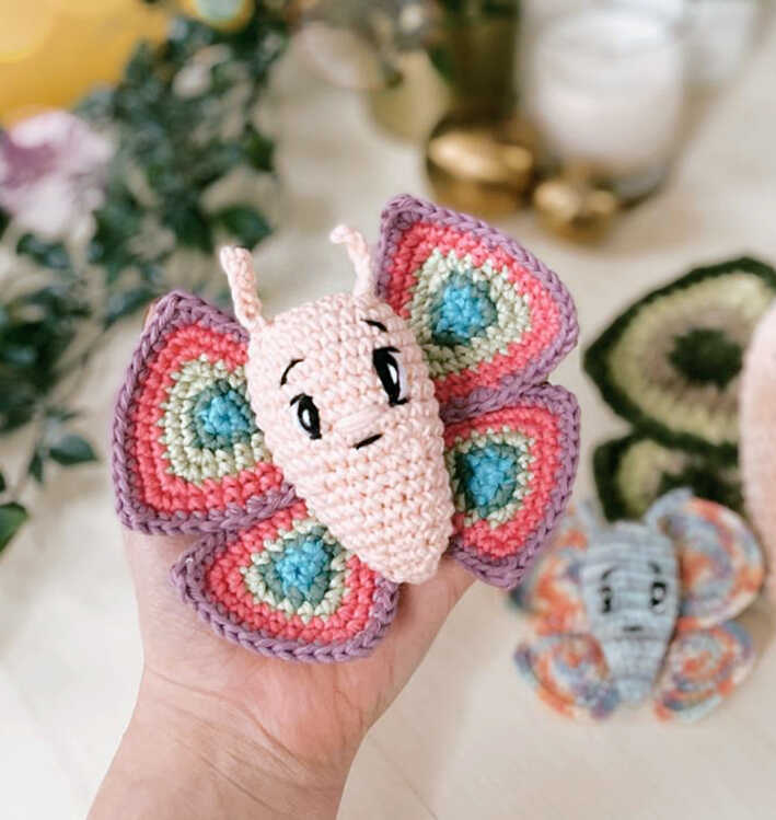 Amigurumi Butterfly Free Pattern AllFree 260524 0