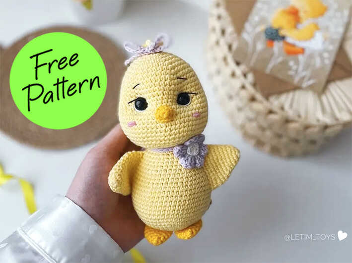 Amigurumi Chick Free Pattern AllFree 180424 1