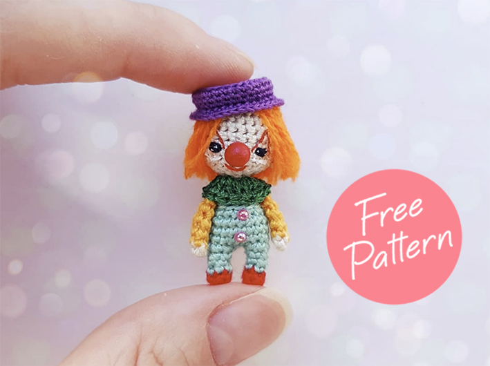 Amigurumi Clown Free Pattern AllFree 180524 1