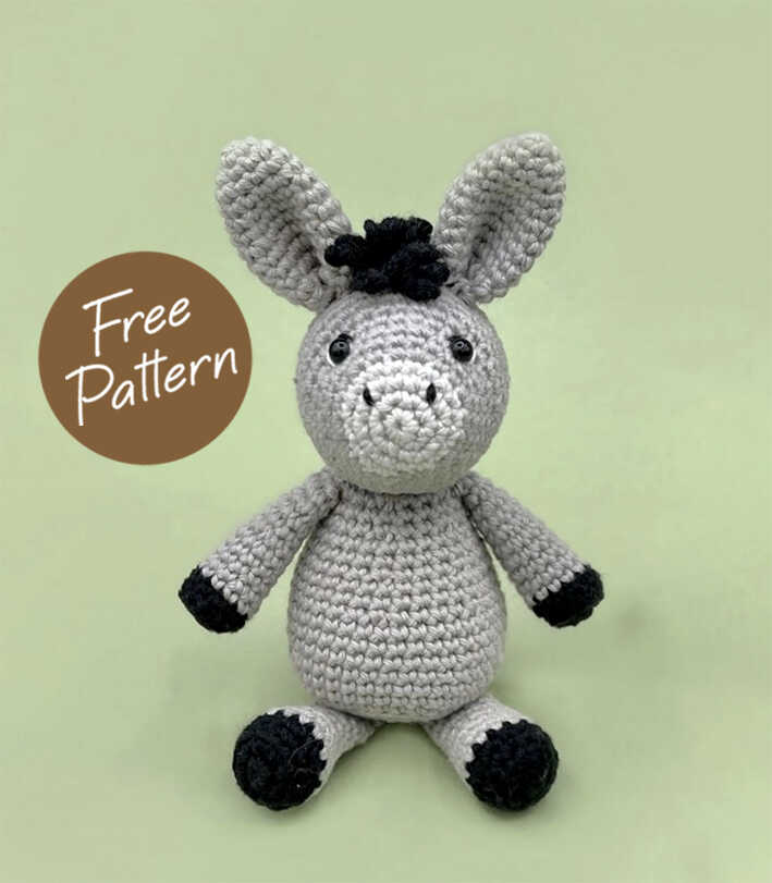 Amigurumi Donkey Free Pattern AllFree 140524 1