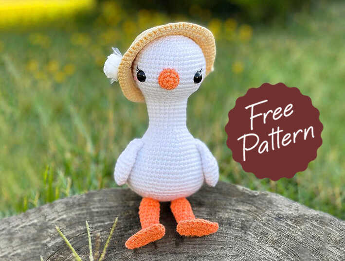 GOOSE FREE PATTERN - JeanneChic Handmade Crochet