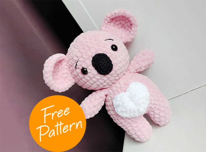 Amigurumi Koala Free Pattern AllFree 210524 1