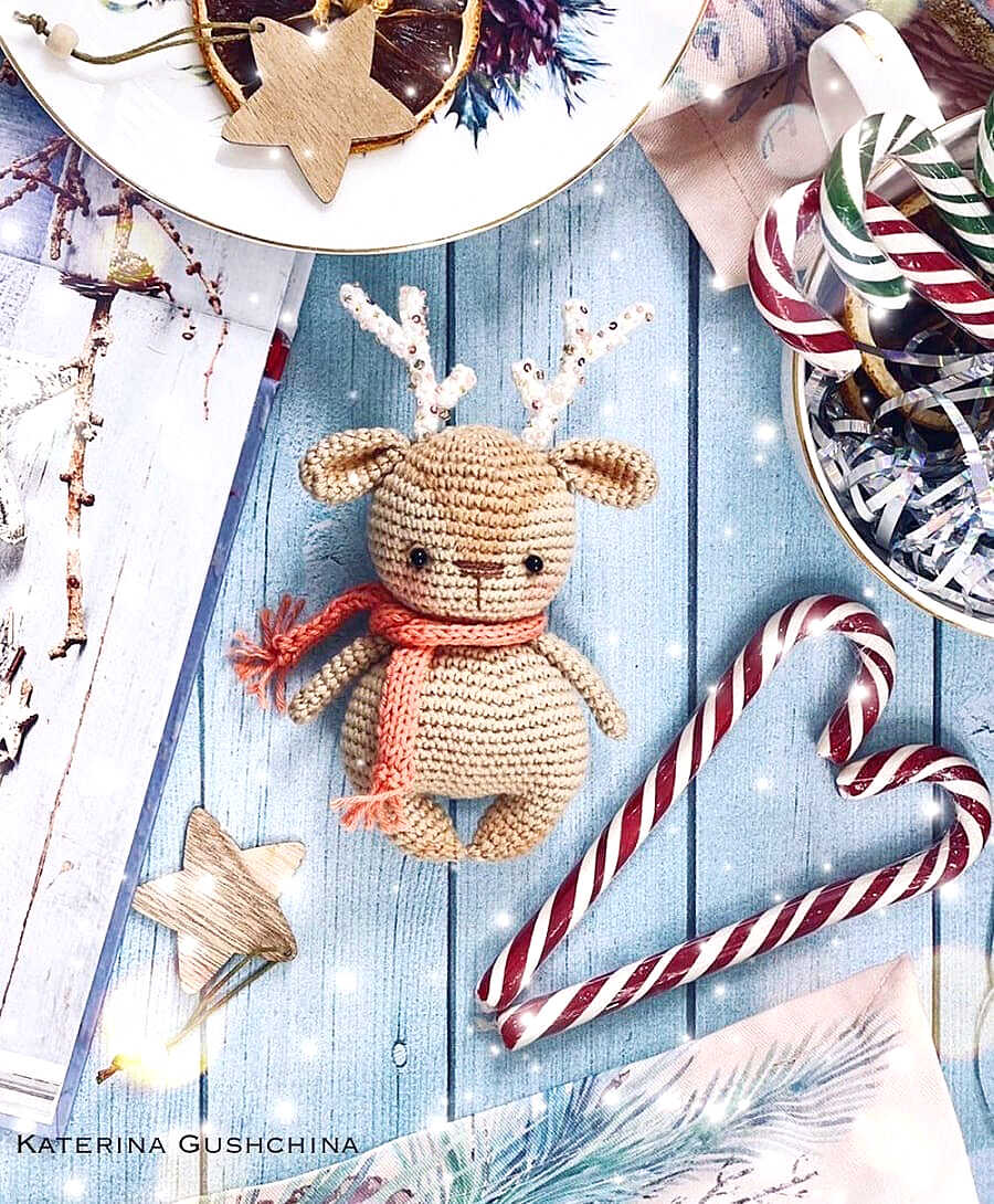 Amigurumi Reindeer AllFree 250322 00001