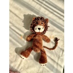"Adorable Personalized Crochet Lion - Perfect Gift for Loved Ones"