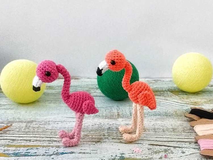 amigurumi Flamingo AllFree 280821 0