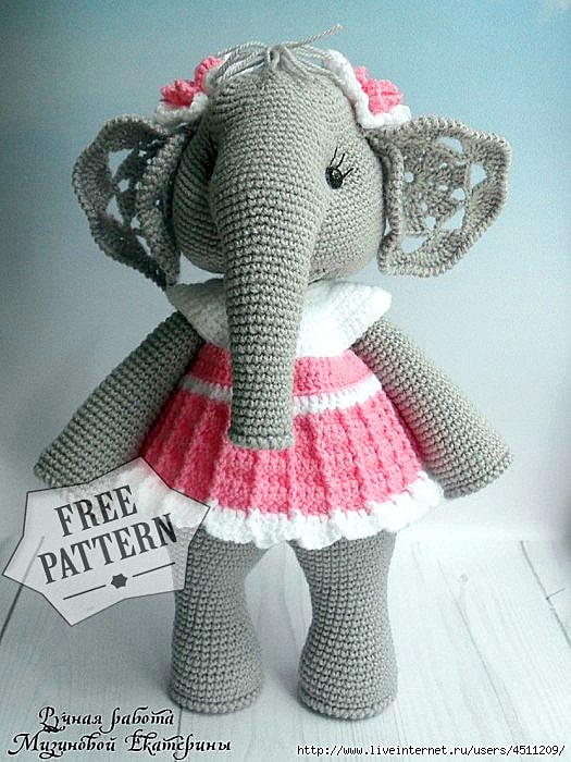 amigurumi elephant allfree 080421 0