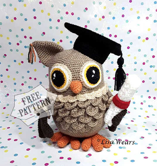 amigurumi owl crochet free pattern001 1