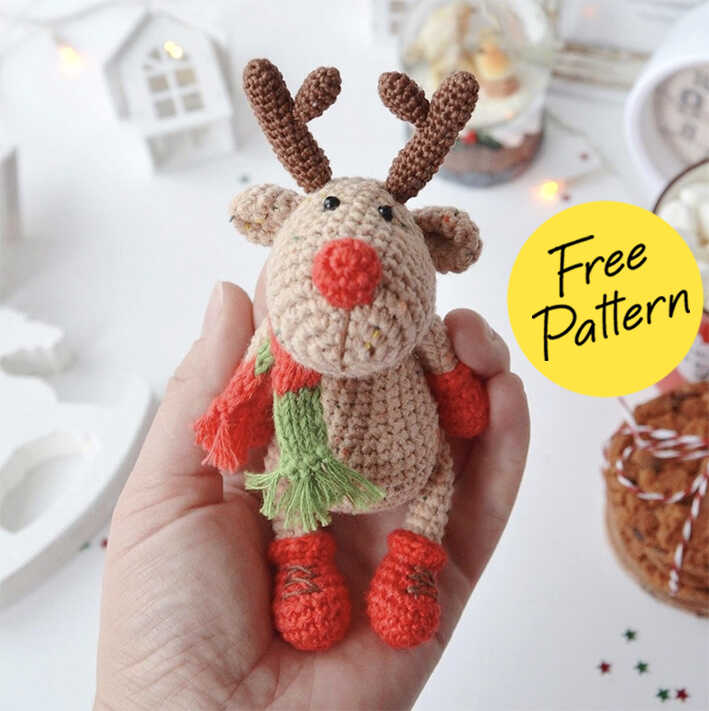 Amigurumi Deer Free Pattern AllFree 270524 1