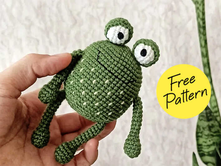 Amigurumi Frog Free Pattern AllFree 260624 1