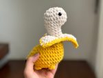 Rex Bananasaurus Crochet