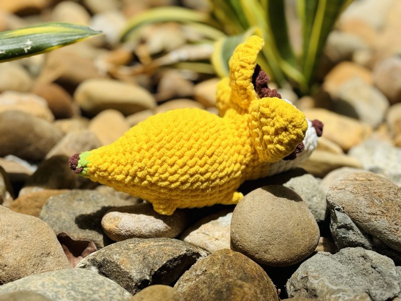 Triceratops BANANASAURUS Crochet