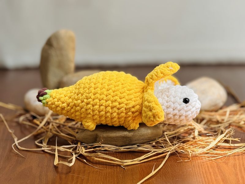 Stegosaurus Bananasaurus Crochet