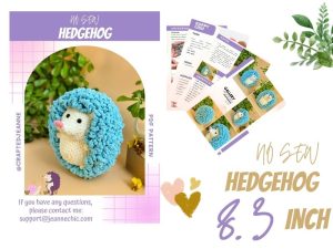 hedgehog crochet pattern pdf