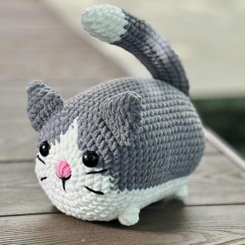 Brown Loaf Cat Crochet