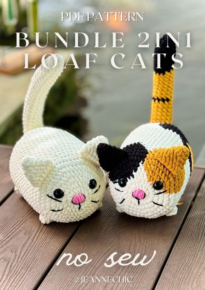 Loaf Cat Crochet Pattern